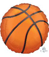 28" Jumbo Nothin' but Net Basketball Foil Balloon