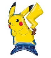 24" Airfill Only Pikachu Consumer Inflatable Foil Balloon