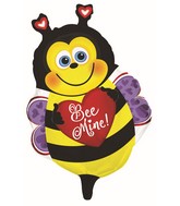 22" Happy Bee Mine Foil Balloon