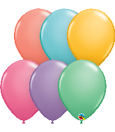11" Candy Assorted Latex Balloons (100 Per Bag)