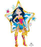 38" Wonder Woman 2 SuperShape Foil Balloon