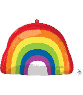 18" Rainbow Foil Balloon