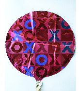 18" XOXO Foil Balloon