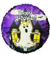 18" Halloween Ghost Foil Balloon