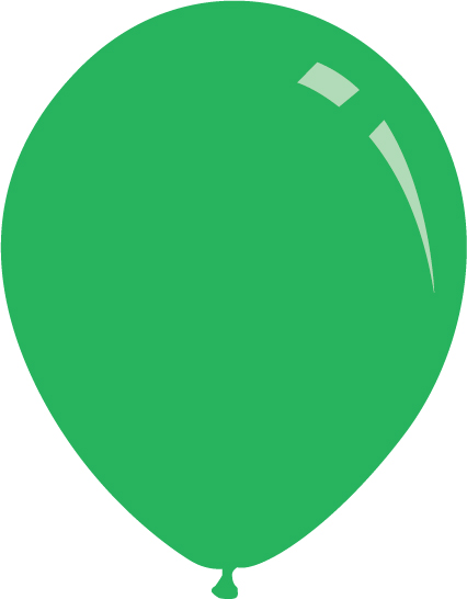 Green Surprise Floating Emoji