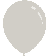 18" Deco Grey Decomex Latex Balloons (25 Per Bag)