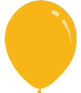 9" Deco Gold Yellow Decomex Latex Balloons (100 Per Bag)