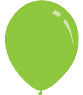 18" Deco Lime Green Decomex Latex Balloons (25 Per Bag)