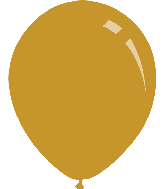 9" Metallic Gold Decomex Latex Balloons (100 Per Bag)