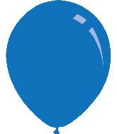 9" Metallic Blue Decomex Latex Balloons (100 Per Bag)