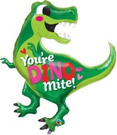42" You're Dino-Mite Foil Balloon