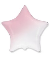18" Star Baby Gradient Pink Foil Balloon