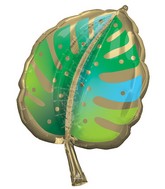 30" SuperShape Palm Frond Foil Balloon