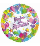 9" Airfill You're So Special Hearts & Stars M32