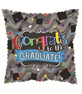 17" Congrats To The Grad Balloon