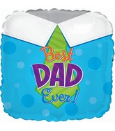 18" Best Dad Ever Balloon