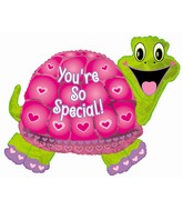 14" Airfill Only You're Special Turtle Balloon