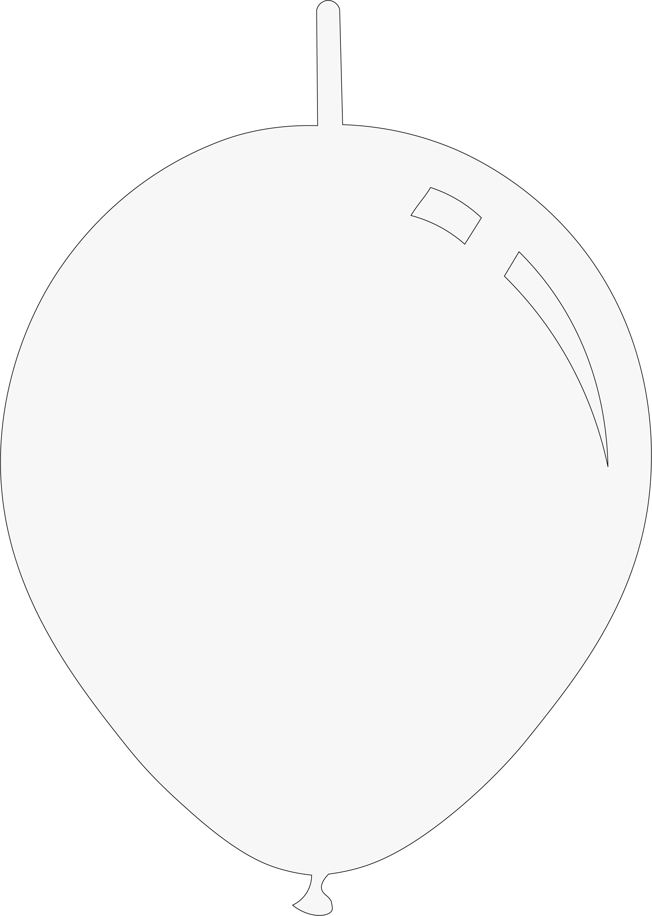 6" Metallic White Decomex Linking Latex Balloons (100 Per Bag)