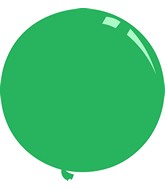 36" Standard Green Decomex Latex Balloons (5 Per Bag)