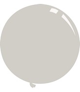 36" Deco Grey Decomex Latex Balloons (5 Per Bag)