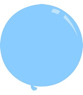36" Deco Light Blue Decomex Latex Balloons (5 Per Bag)