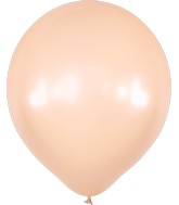 18" Kalisan Latex Balloons Standard Blush (25 Per Bag)