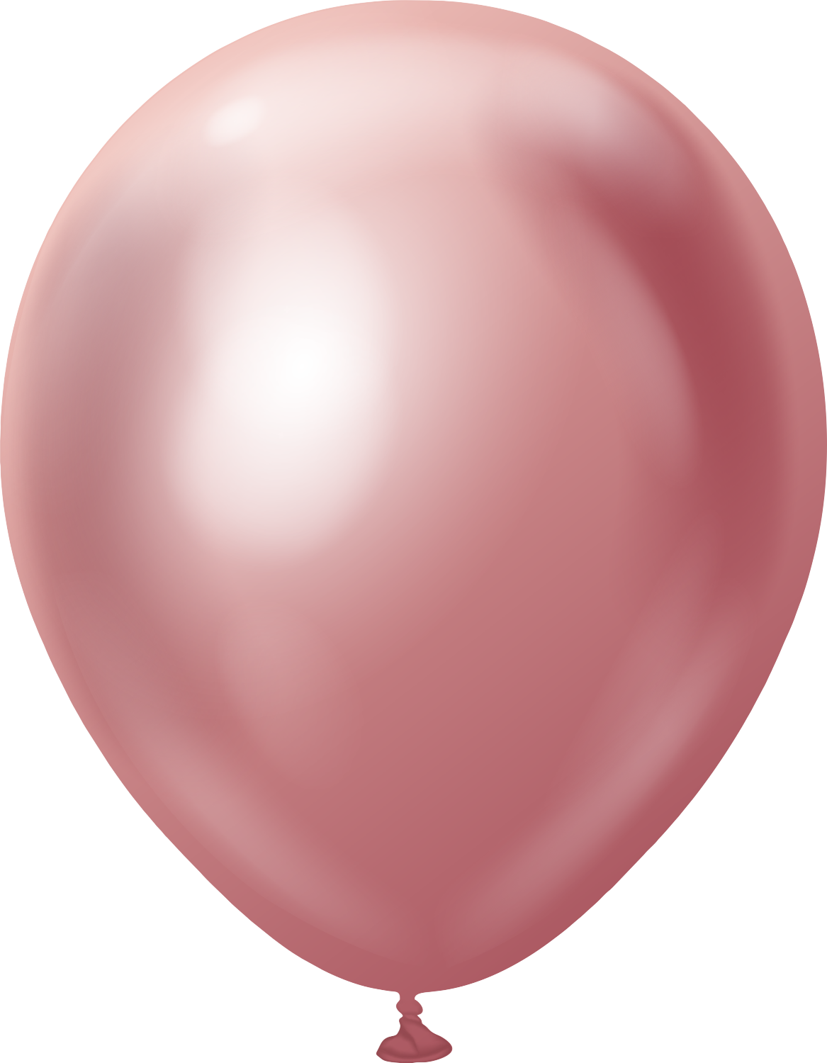 18" Kalisan Latex Balloons Mirror Pink (25 Per Bag)