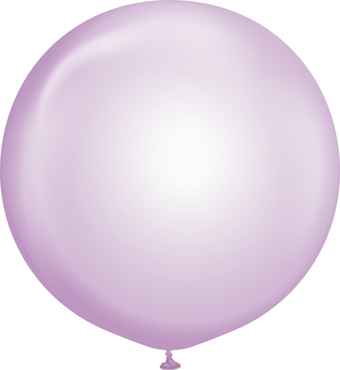 36" Kalisan Latex Balloons Pure Crystal Pastel Violet (2 Per Bag)