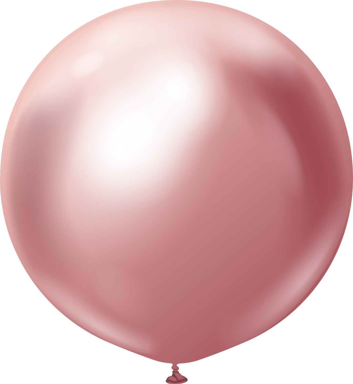 36" Kalisan Latex Balloons Mirror Pink (2 Per Bag)