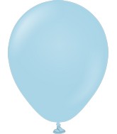 5" Kalisan Latex Balloons Pastel Matte Macaroon Blue (50 Per Bag)