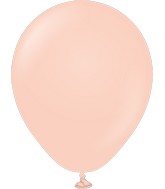5" Kalisan Latex Balloons Pastel Matte Macaroon Salmon (50 Per Bag)