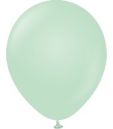 12" Kalisan Latex Balloons Pastel Matte Macaroon Green (50 Per Bag)