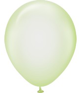18" Kalisan Latex Balloons Pure Crystal Pastel Green (25 Per Bag)