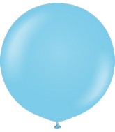 24" Kalisan Latex Balloons Standard Baby Blue (5 Per Bag)