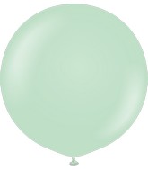 36" Kalisan Latex Balloons Pastel Matte Macaroon Green (2 Per Bag)