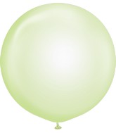 36" Kalisan Latex Balloons Pure Crystal Pastel Green (2 Per Bag)