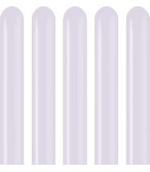 260K Kalisan Twisting Latex Balloons Pastel Matte Macaroon Lavender (50 Per Bag)