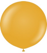 36" Kalisan Latex Balloons Retro Mustard (2 Per Bag)