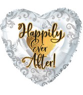 17" Happily Ever After Foil Balloon