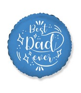 18" Best Dad Foil Balloon