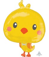 28" SuperShape Easter Chicky Foil Balloon