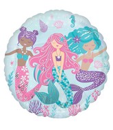 18" Shimmering Mermaid Foil Balloon
