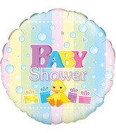 18" Baby Shower Oaktree Foil Balloon