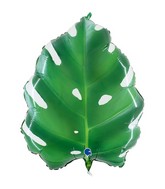 23" Tropical Leaf Foil Balloon