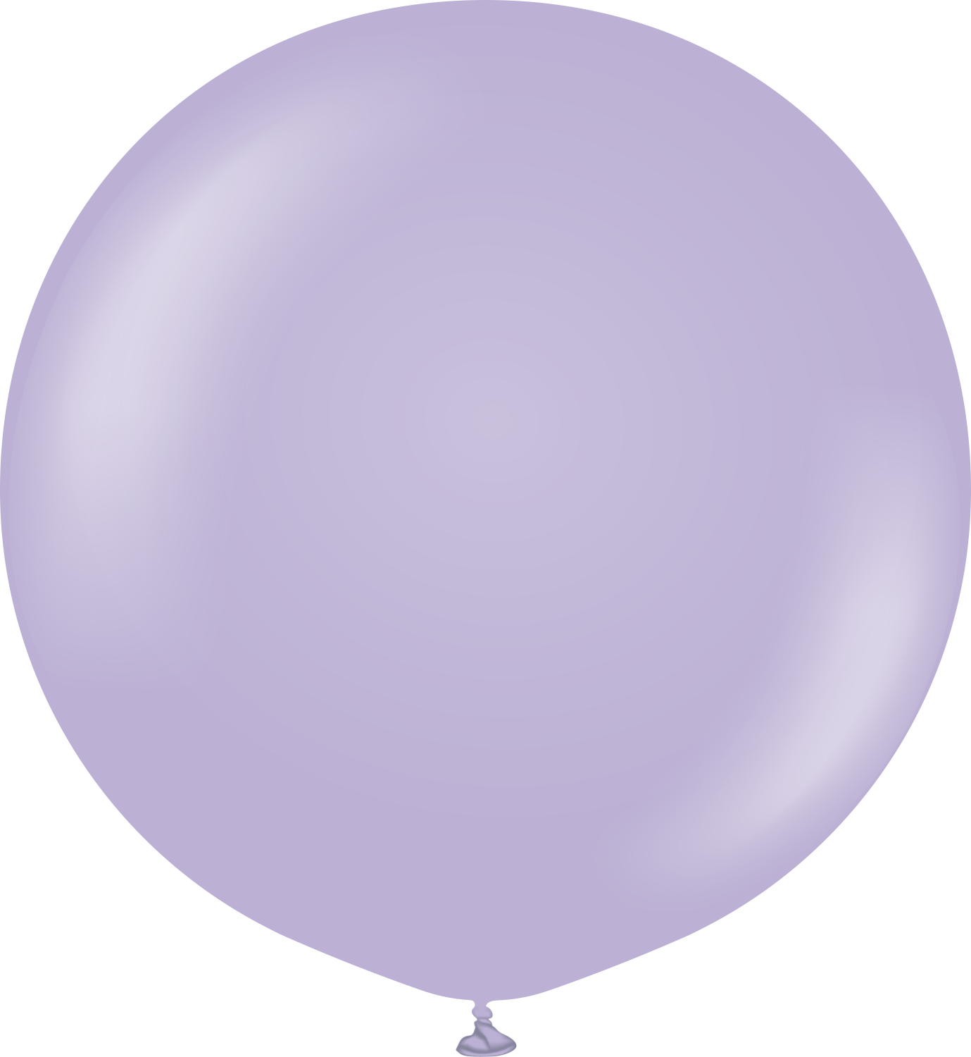 24" Kalisan Latex Balloons Standard Lilac (5 Per Bag)