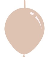 6" Deco Blush Decomex Linking Latex Balloons (100 Per Bag)