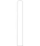 260D Metallic White Decomex Modelling Latex Balloons (100 Per Bag)