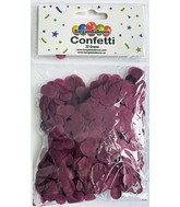 Balloon Confetti Dots 22 Grams Tissue Maroon 1CM-Round