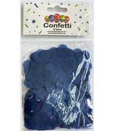 Balloon Confetti Dots 22 Grams Tissue Dark Blue 1.5CM-Round