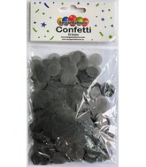 Balloon Confetti Dots 22 Grams Tissue Grey/Silver 1.5CM-Round